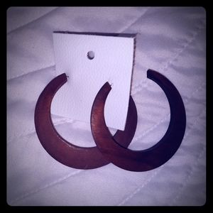 Free People Wooden Hoops